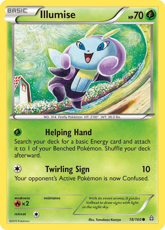 Pokemon Illumise 18/160 Primal Clash