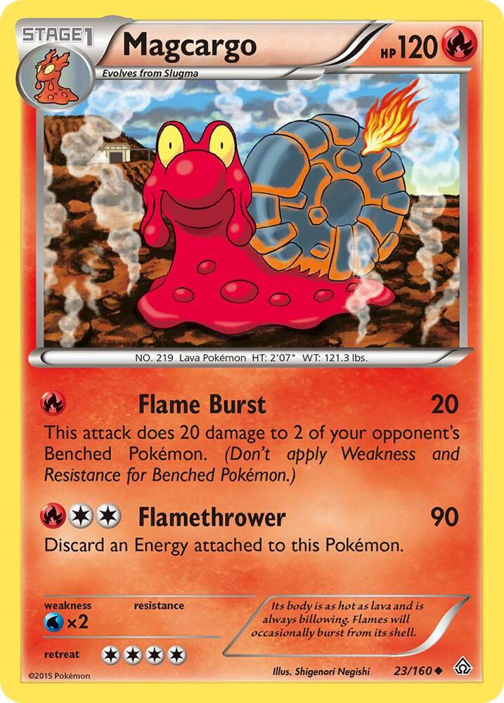 Pokemon Magcargo 23/160 Primal Clash