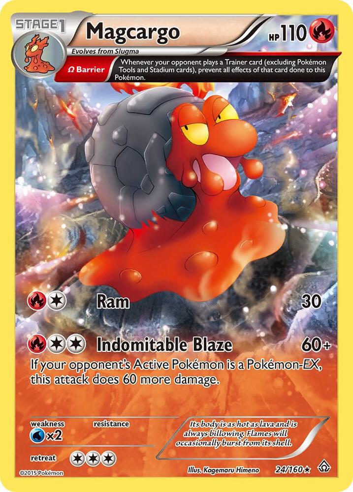 Pokemon Magcargo 24/160 Primal Clash