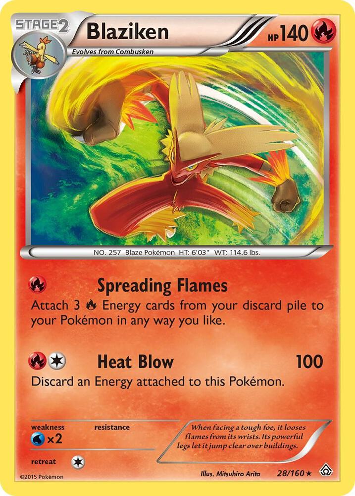 Pokemon Blaziken 28/160 Primal Clash