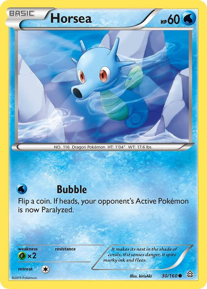 Pokemon Horsea 30/160 Primal Clash
