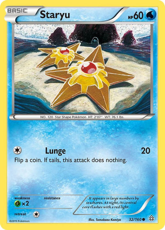 Pokemon Staryu 32/160 Primal Clash