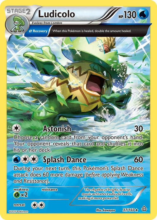 Pokemon Ludicolo 37/160 Primal Clash