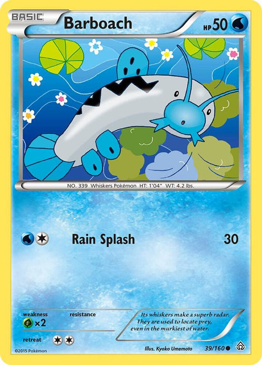 Pokemon Barboach 39/160 Primal Clash