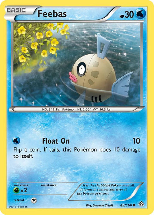 Pokemon Feebas 43/160 Primal Clash