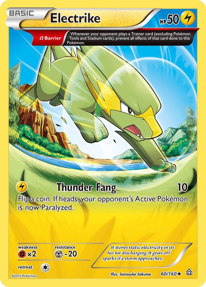 Pokemon Electrike 60/160 Primal Clash