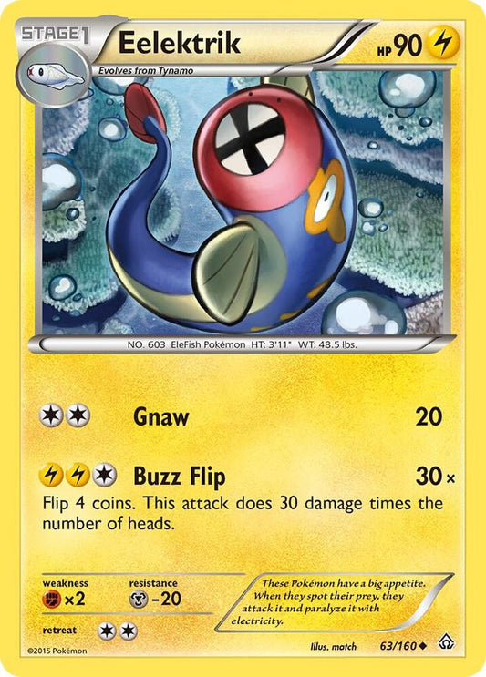 Pokemon Eelektrik 63/160 Primal Clash