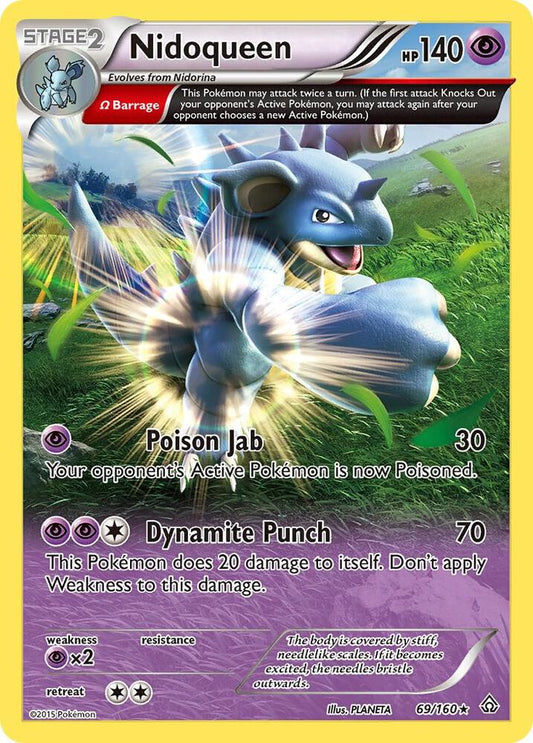 Pokemon Nidoqueen 69/160 Primal Clash