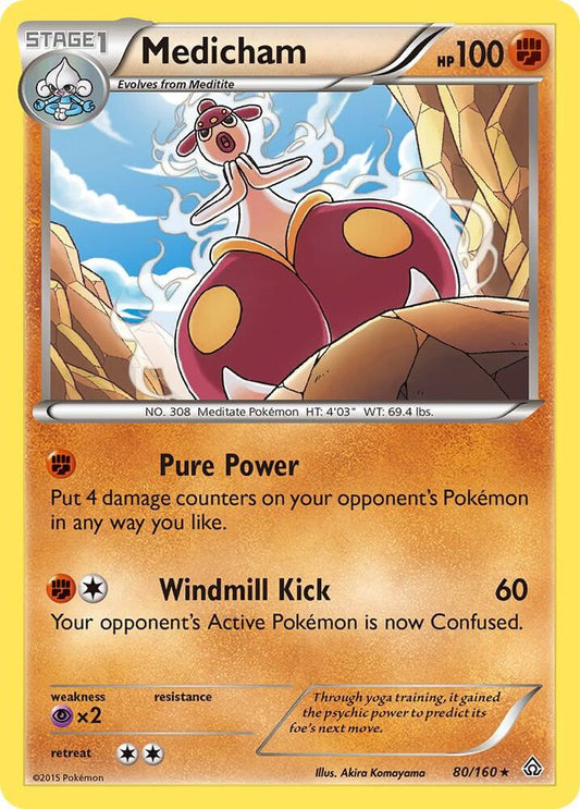 Pokemon Medicham 80/160 Primal Clash