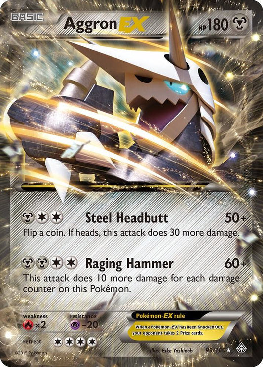 Pokemon Aggron EX 93/160 Primal Clash