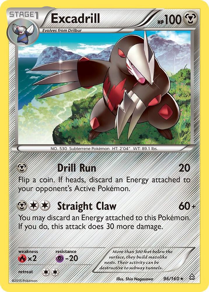 Pokemon Excadrill 96/160 Primal Clash