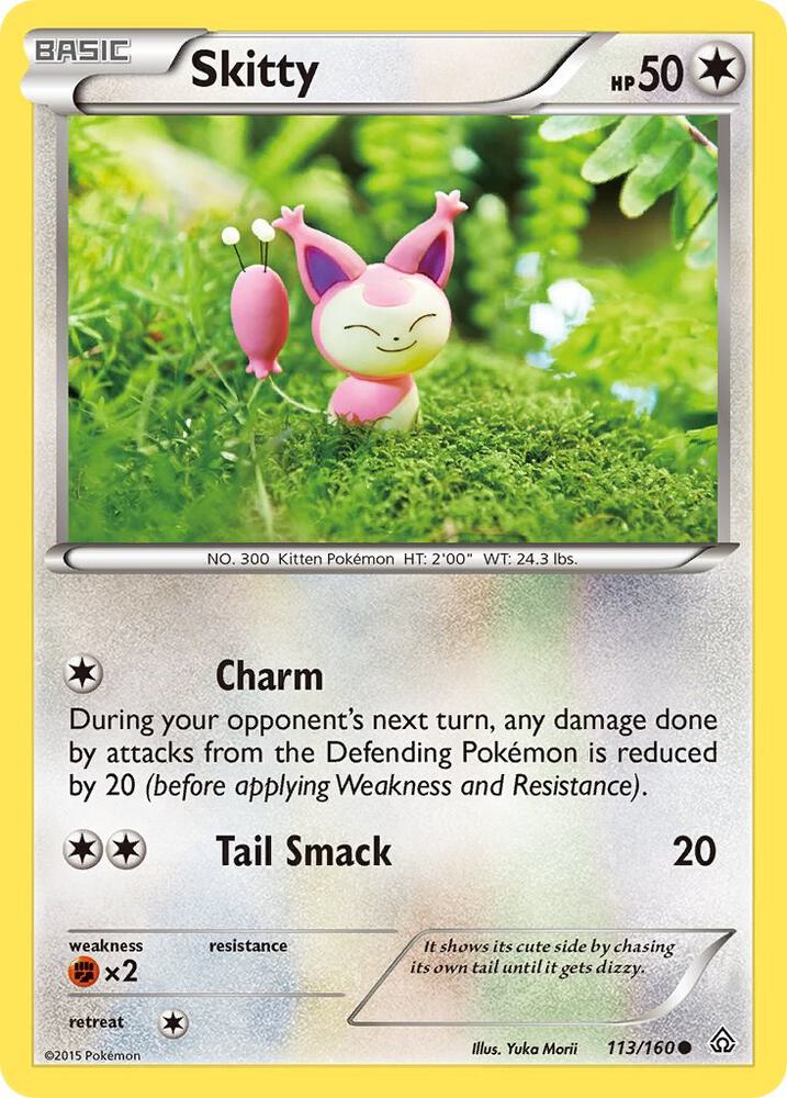 Pokemon Skitty 113/160 Primal Clash
