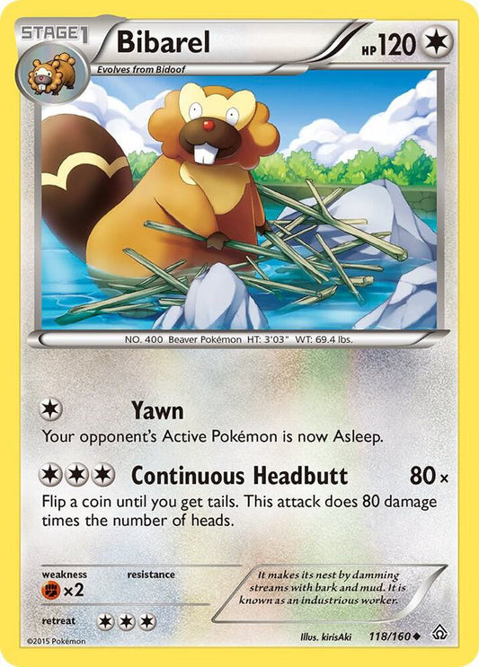 Pokemon Bibarel 118/160 Primal Clash