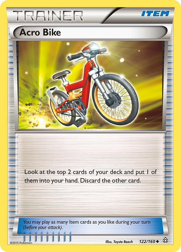 Pokemon Acro Bike 122/160 Primal Clash