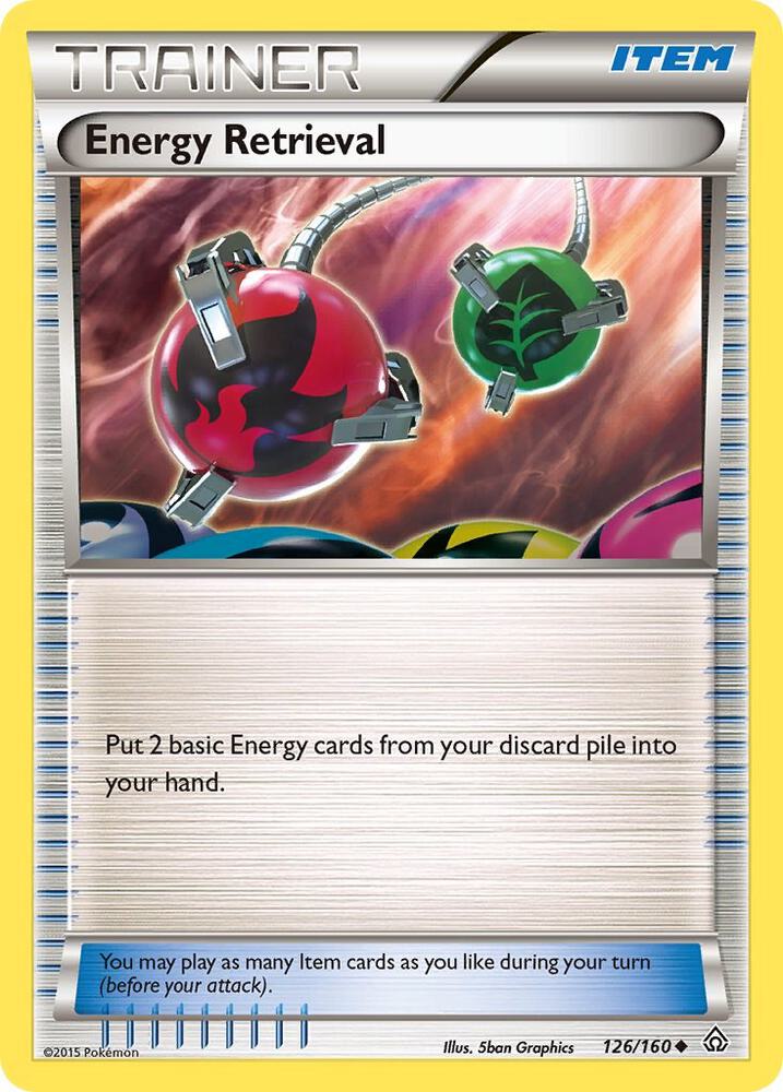 Pokemon Energy Retrieval 126/160 Primal Clash