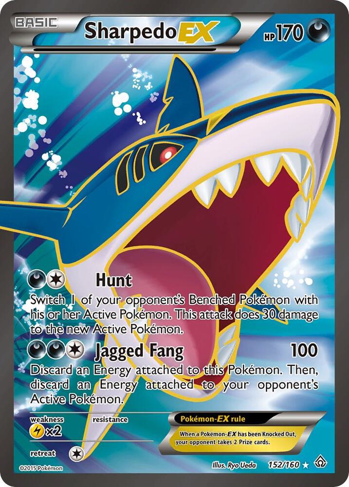 Pokemon Sharpedo EX 152/160 Primal Clash