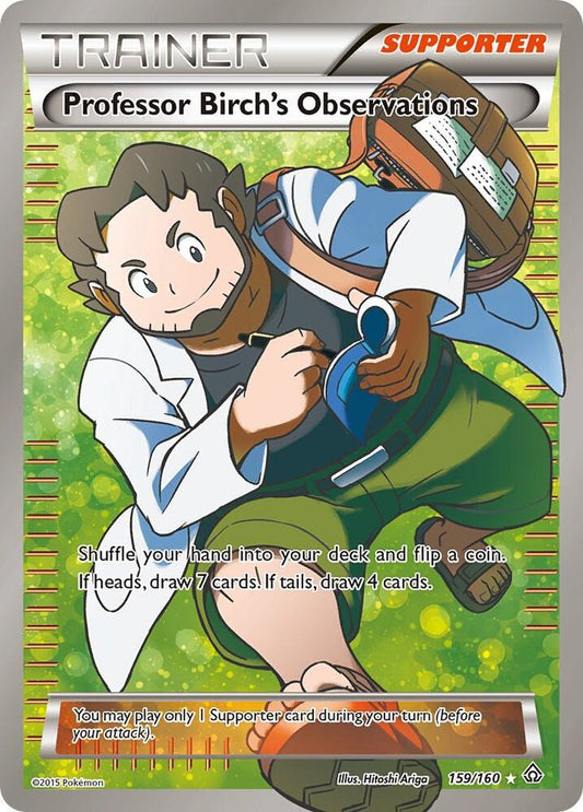 Pokemon Professor Birch's Observations 159/160 Primal Clash