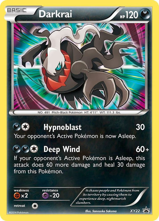 Pokemon Darkrai XY22 XY Black Star Promos