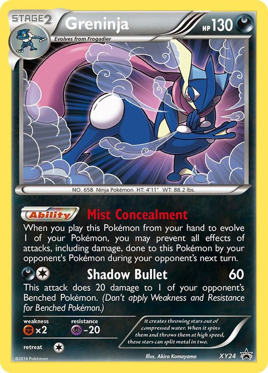 Pokemon Greninja XY24 XY Black Star Promos