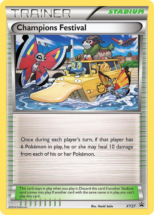Pokemon Champions Festival XY27 XY Black Star Promos
