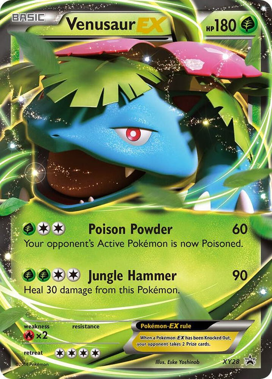 Pokemon Venusaur EX XY28 XY Black Star Promos