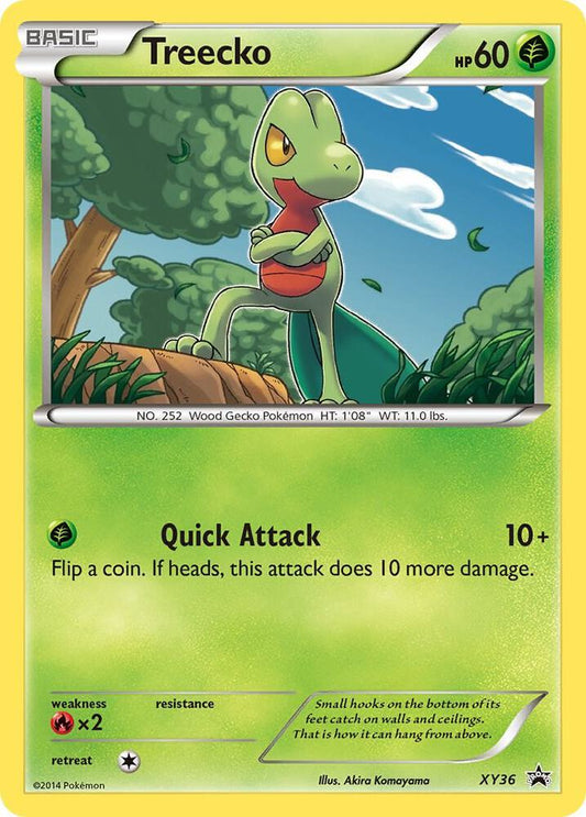 Pokemon Treecko XY36 XY Black Star Promos