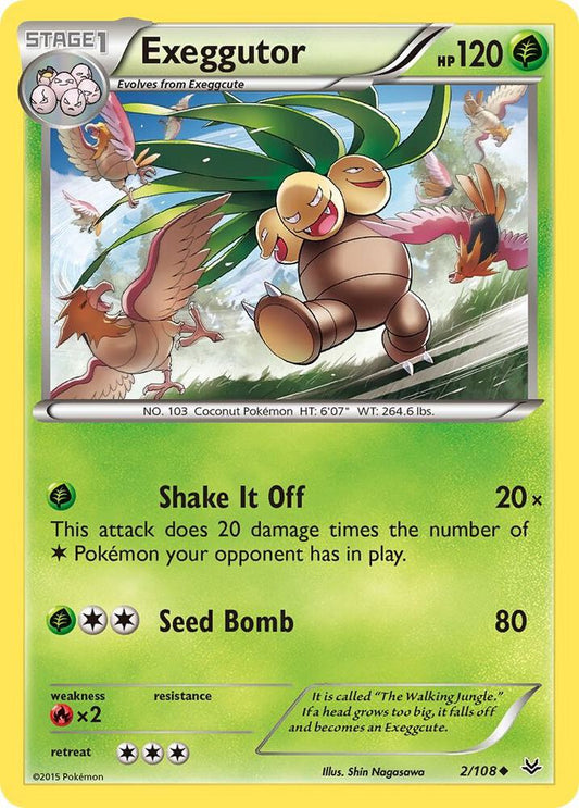Pokemon Exeggutor 2/108 Roaring Skies
