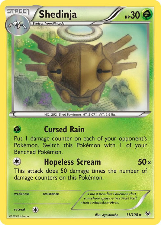 Pokemon Shedinja 11/108 Roaring Skies