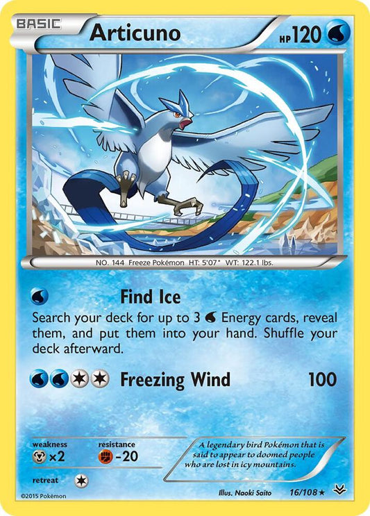 Pokemon Articuno 16/108 Roaring Skies