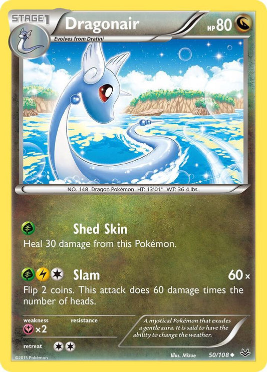 Pokemon Dragonair 50/108 Roaring Skies