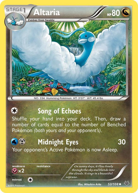 Pokemon Altaria 53/108 Roaring Skies