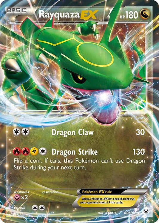 Pokemon Rayquaza EX 60/108 Roaring Skies