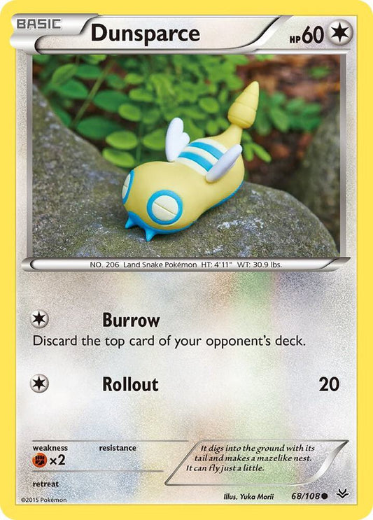 Pokemon Dunsparce 68/108 Roaring Skies