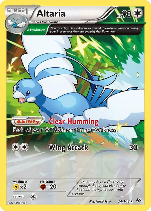 Pokemon Altaria 74/108 Roaring Skies