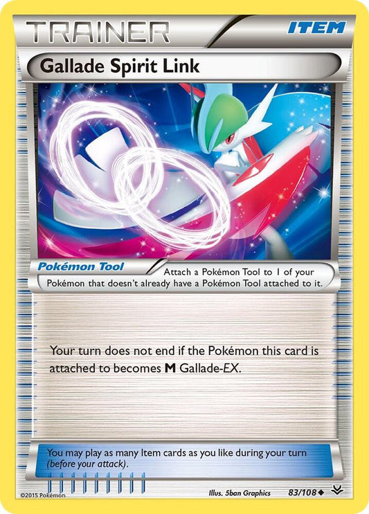 Pokemon Gallade Spirit Link 83/108 Roaring Skies