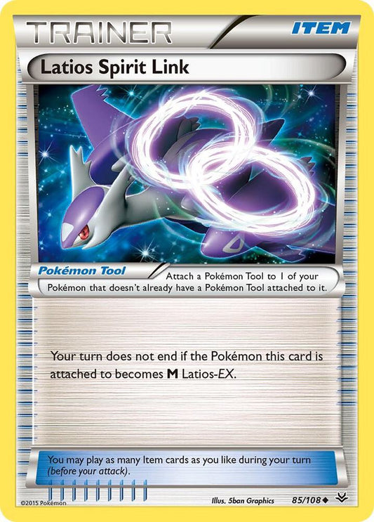 Pokemon Latios Spirit Link 85/108 Roaring Skies