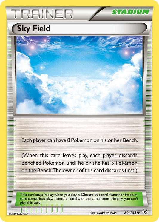 Pokemon Sky Field 89/108 Roaring Skies