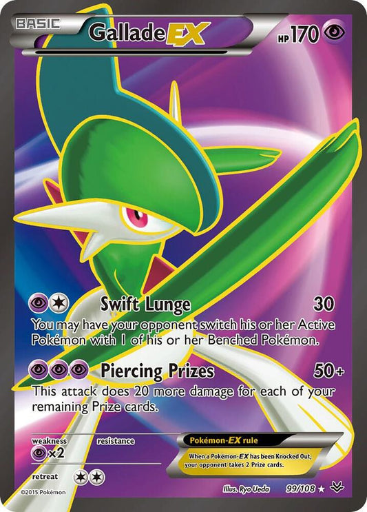 Pokemon Gallade EX 99/108 Roaring Skies