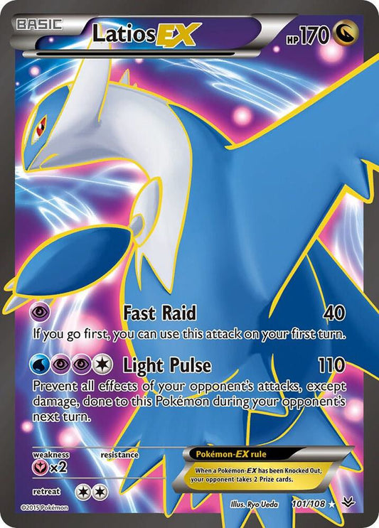 Pokemon Latios EX 101/108 Roaring Skies