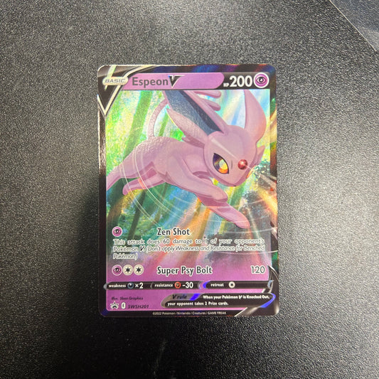Pokemon TCG Espeon V SWSH201 Black Star Promo