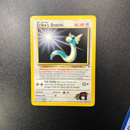 Pokemon TCG Erika's Dratini 42/132 Gym Heroes
