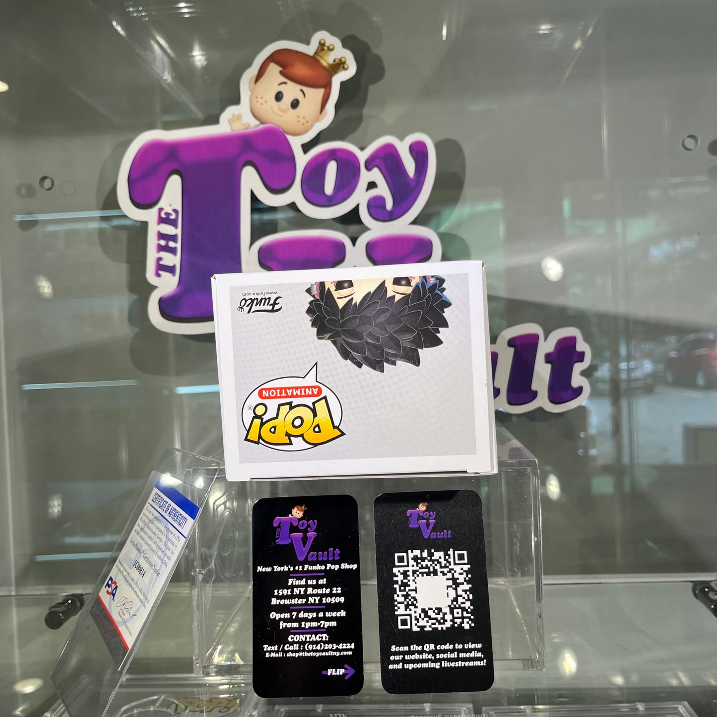 Funko Pop! Animation My Hero Academia - Dabi #637 NYCC Shared Exclusive Signed by Jason Liebrecht