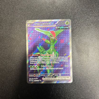 Pokemon TCG Iron Leaves ex 186/162 Temporal Forces