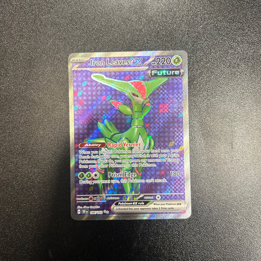 Pokemon TCG Iron Leaves ex 186/162 Temporal Forces