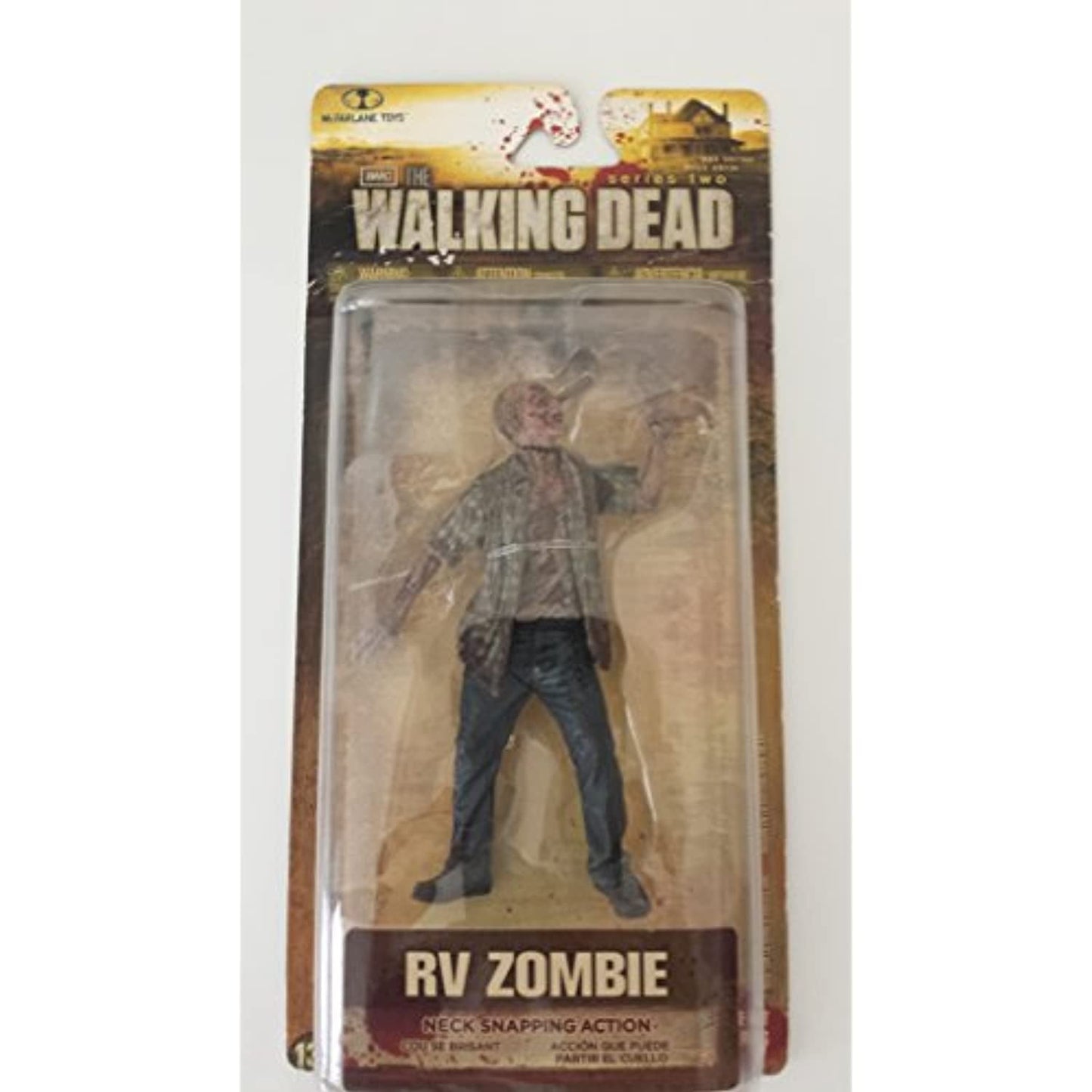 McFarlane Toys The Walking Dead RV Zombie Series 2 Action Figure with Neck Snapping Action