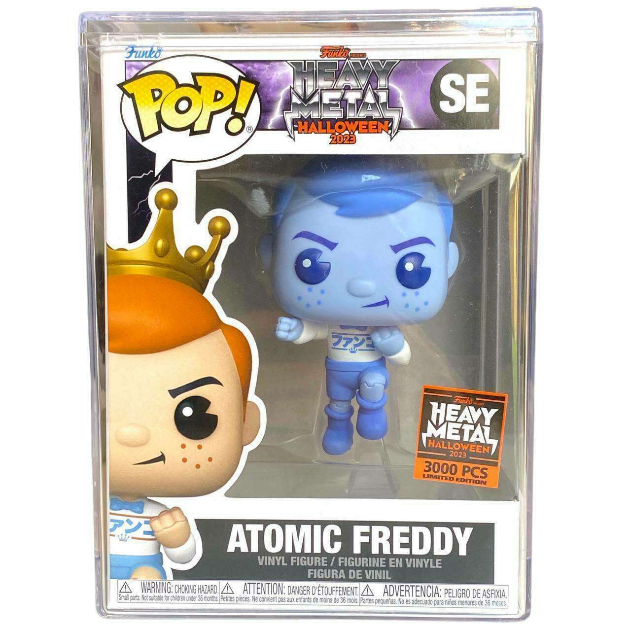 Funko Pop! Icons Heavy Metal Halloween - Atomic Freddy SE Heavy Metal Halloween Collectors Box Exclusive LE 3,000