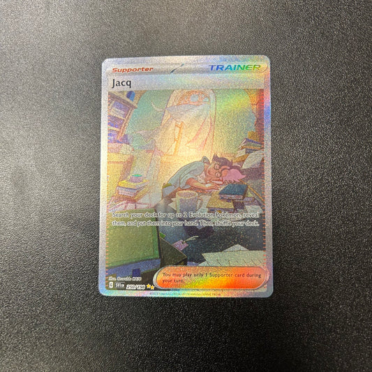Pokemon TCG Supporter Jacq Full Art 250/198