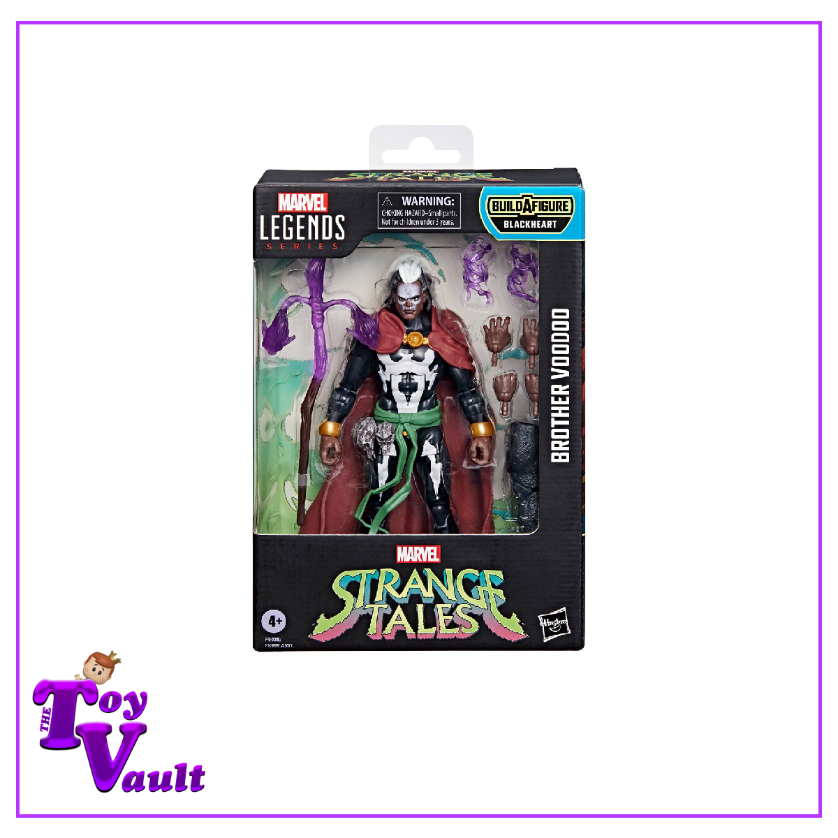 Hasbro Marvel Legends Strange Tales - Brother Voodoo 6-Inch Action Figure (Blackheart Build-a-Wave)
