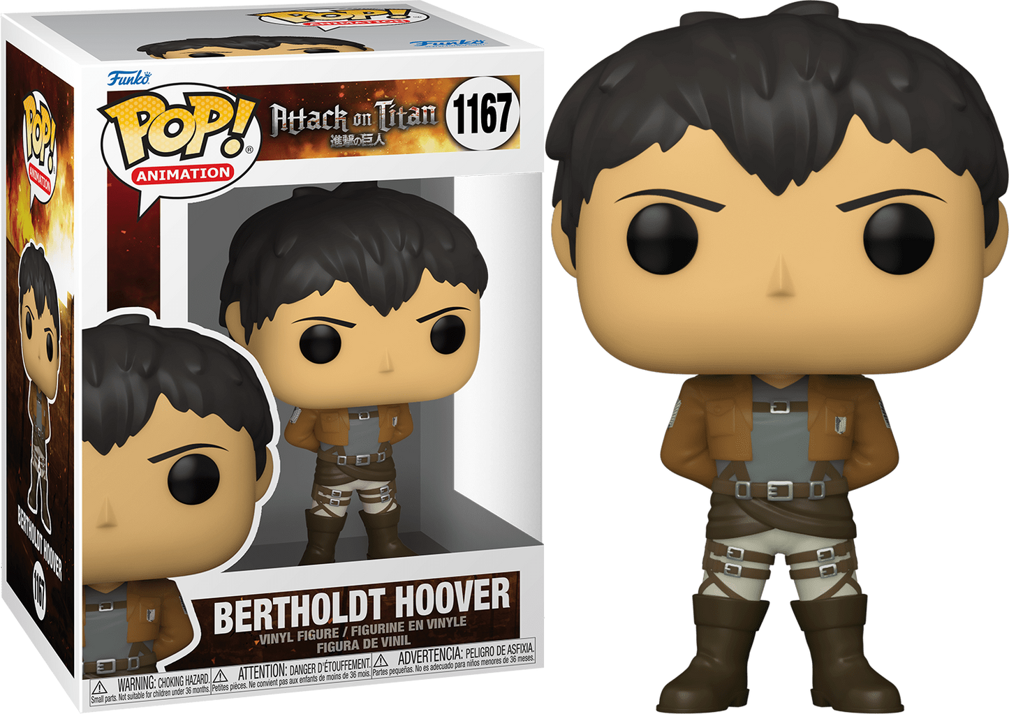 Funko Pop! Animation Attack on Titan - Bertholdt Hoover #1167