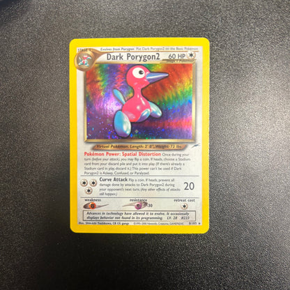 Pokemon TCG Dark Porygon 2 Holofoil 8/105 Neo Destiny